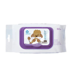 Odout Anti-bacterial Wet Wipes for DOG （狗用）抗菌除臭濕紙巾 50抽